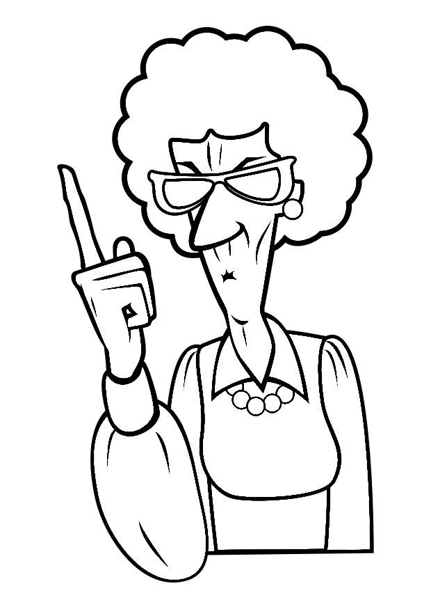 directrice Coloriage directrice