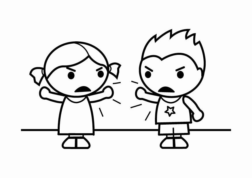 dispute Coloriage dispute