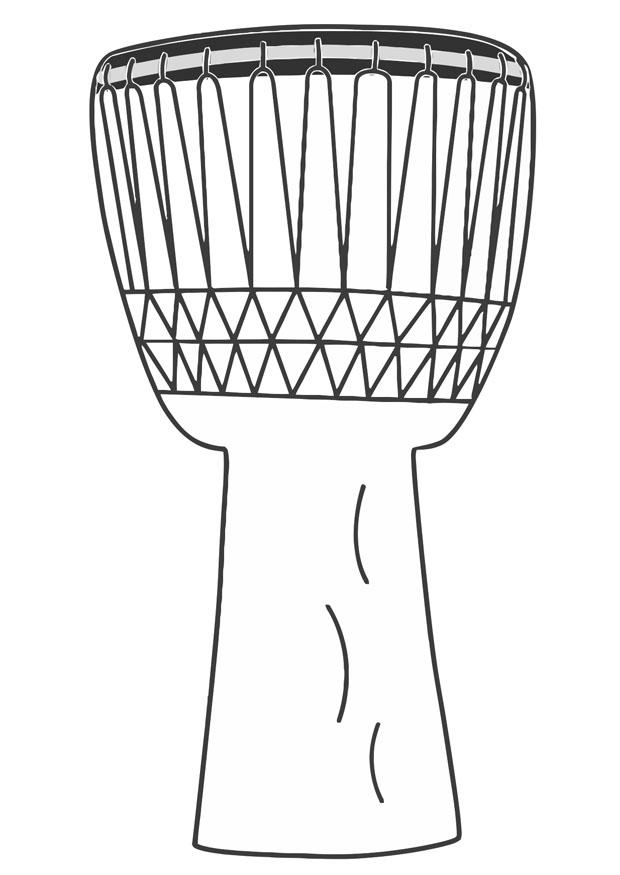 djembA© Coloriage djembA©