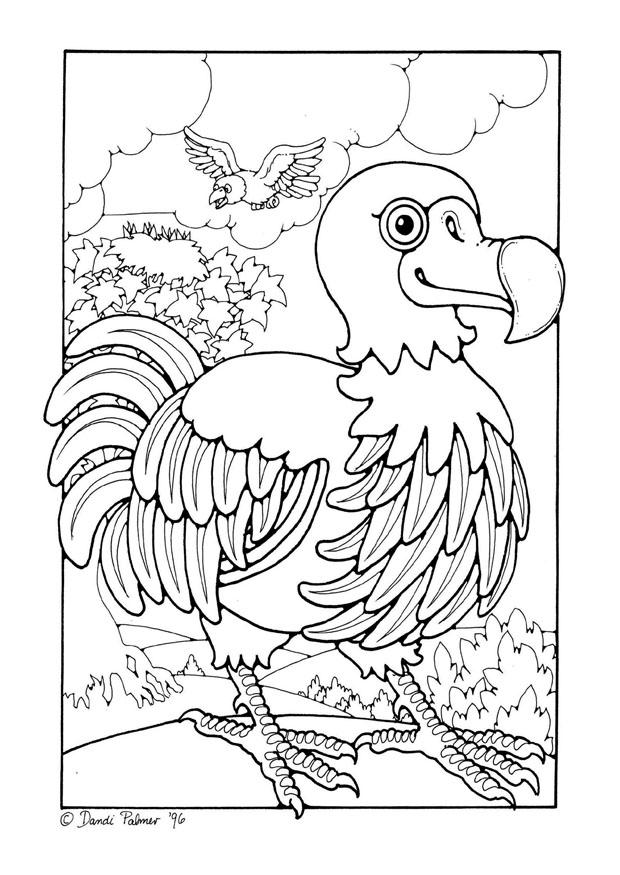 dodo Coloriage dodo
