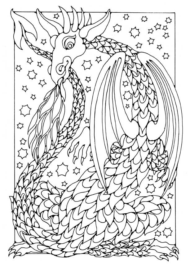 dragon Coloriage dragon