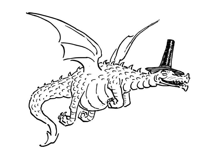 dragon Coloriage dragon