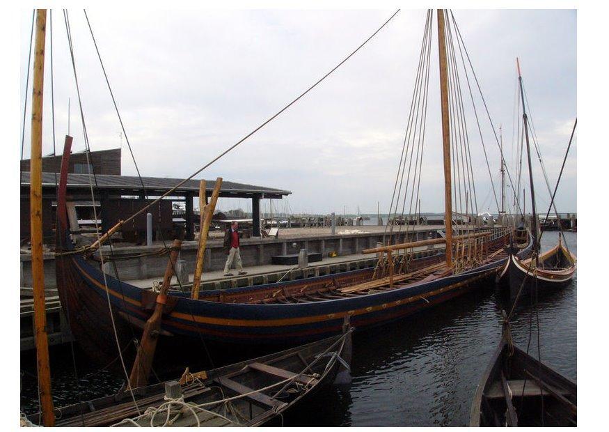 drakar - navire de viking Photo drakar - navire de viking