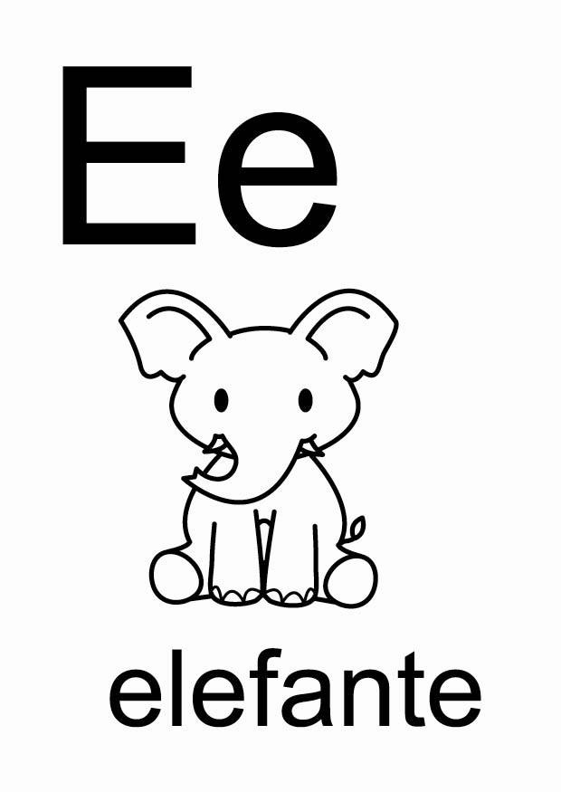 e Coloriage e