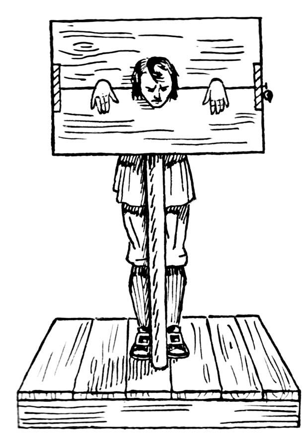 A©chafaud Coloriage A©chafaud