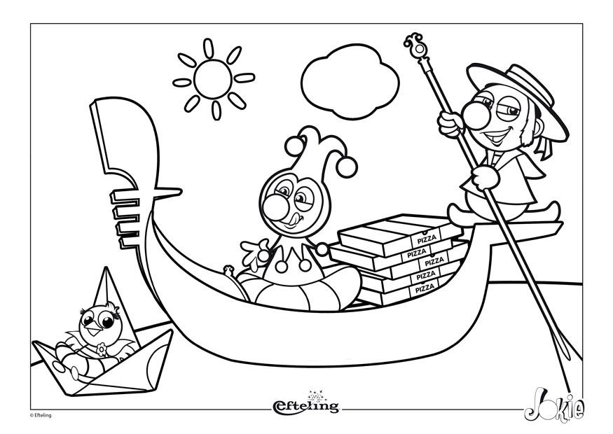 efteling - italie Coloriage efteling - italie