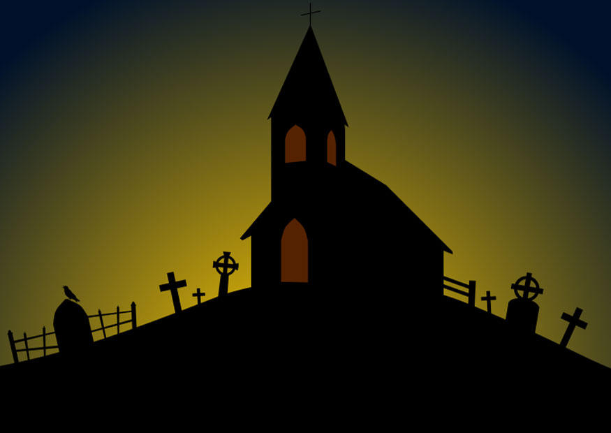 A©glise halloween Image A©glise halloween