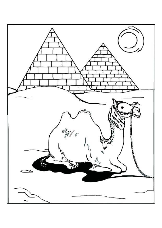 egypte Coloriage egypte