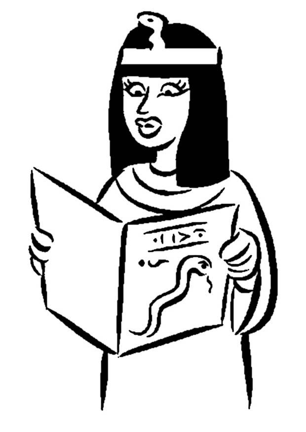 egyptienne Coloriage egyptienne