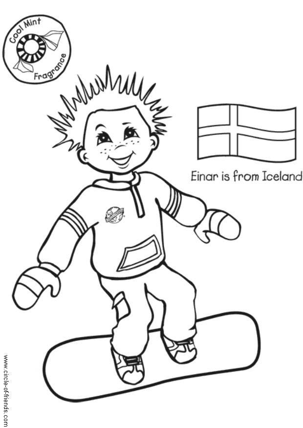 einar Coloriage einar