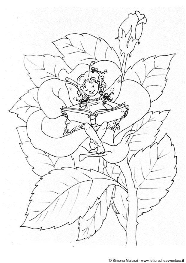 elfe Coloriage elfe