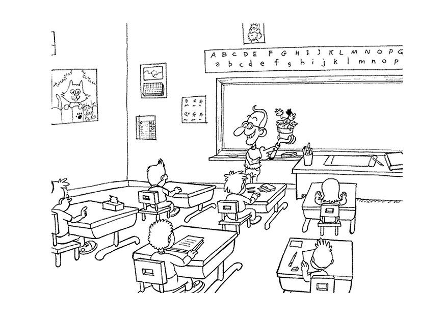 Coloriage en classe