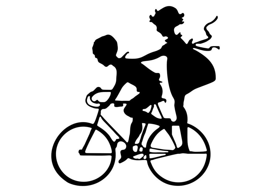 enfants jouant Coloriage enfants jouant