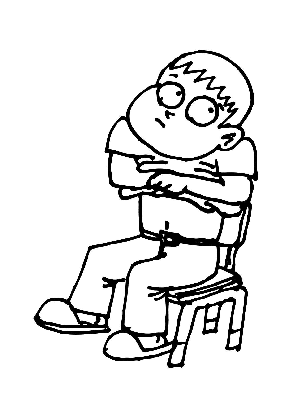 enlever la chemise Coloriage enlever la chemise