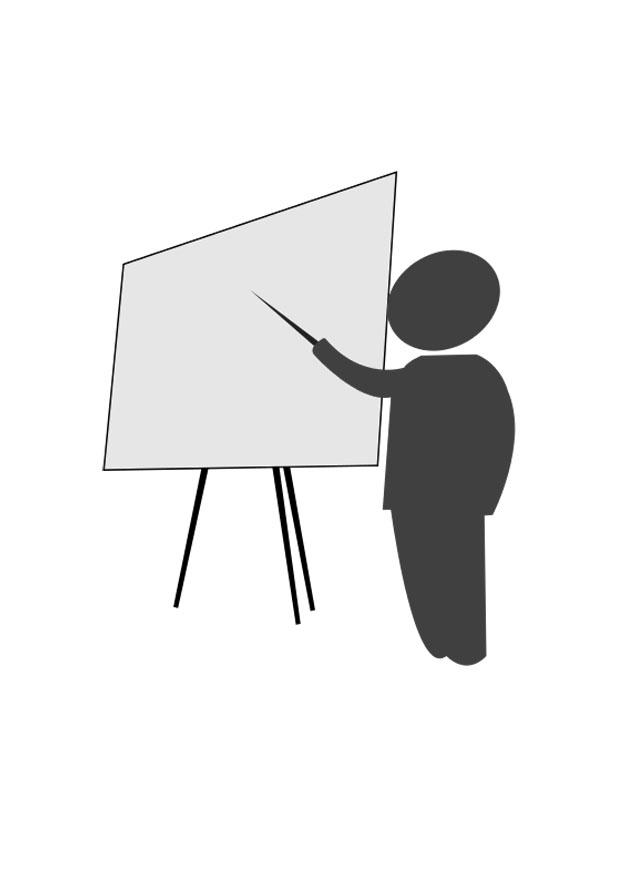 enseignant Coloriage enseignant