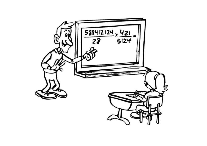 enseignant Coloriage enseignant