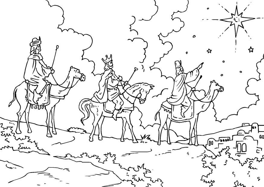 epiphanie Coloriage epiphanie