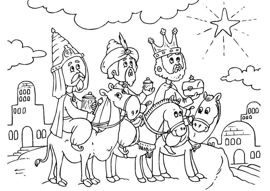 epiphanie Coloriage epiphanie