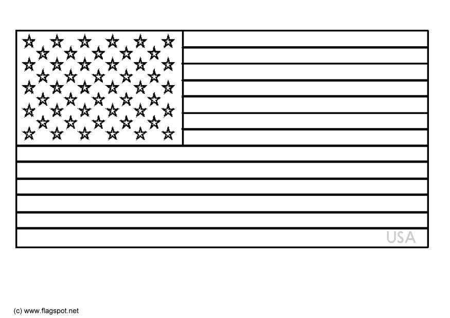 etats-unis Coloriage etats-unis