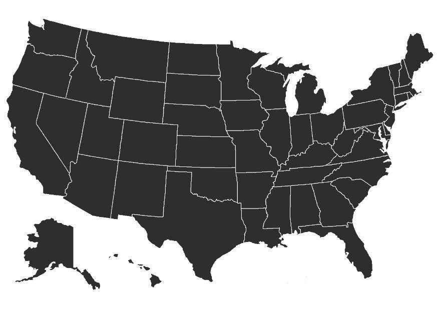 etats-unis Coloriage etats-unis