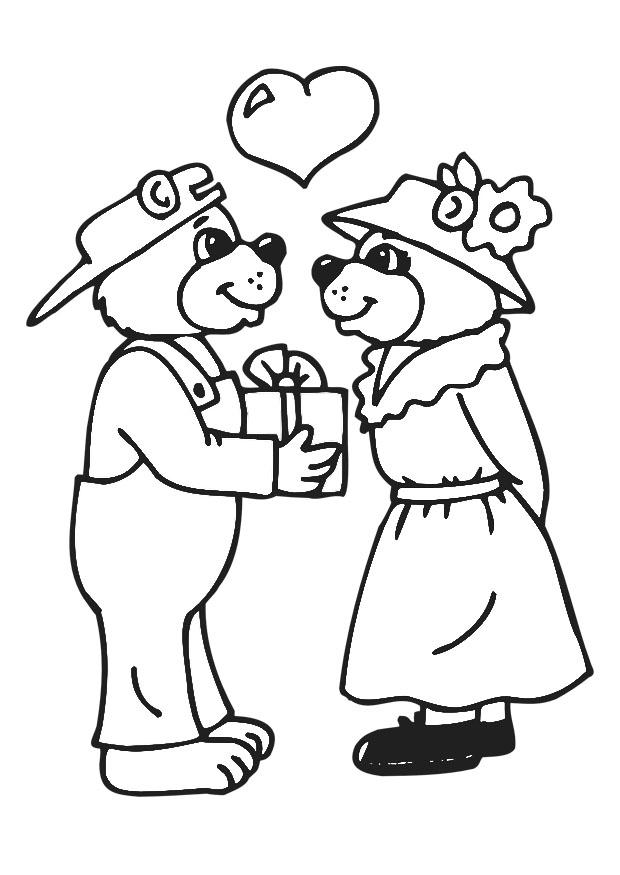 Aªtre amoureux Coloriage Aªtre amoureux