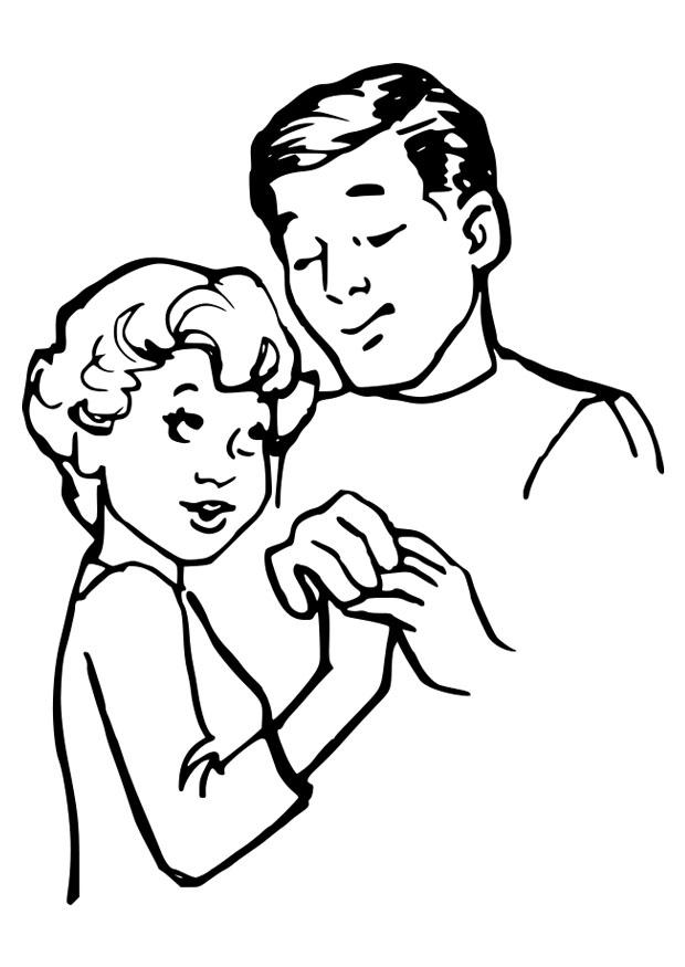 Aªtre en amour Coloriage Aªtre en amour