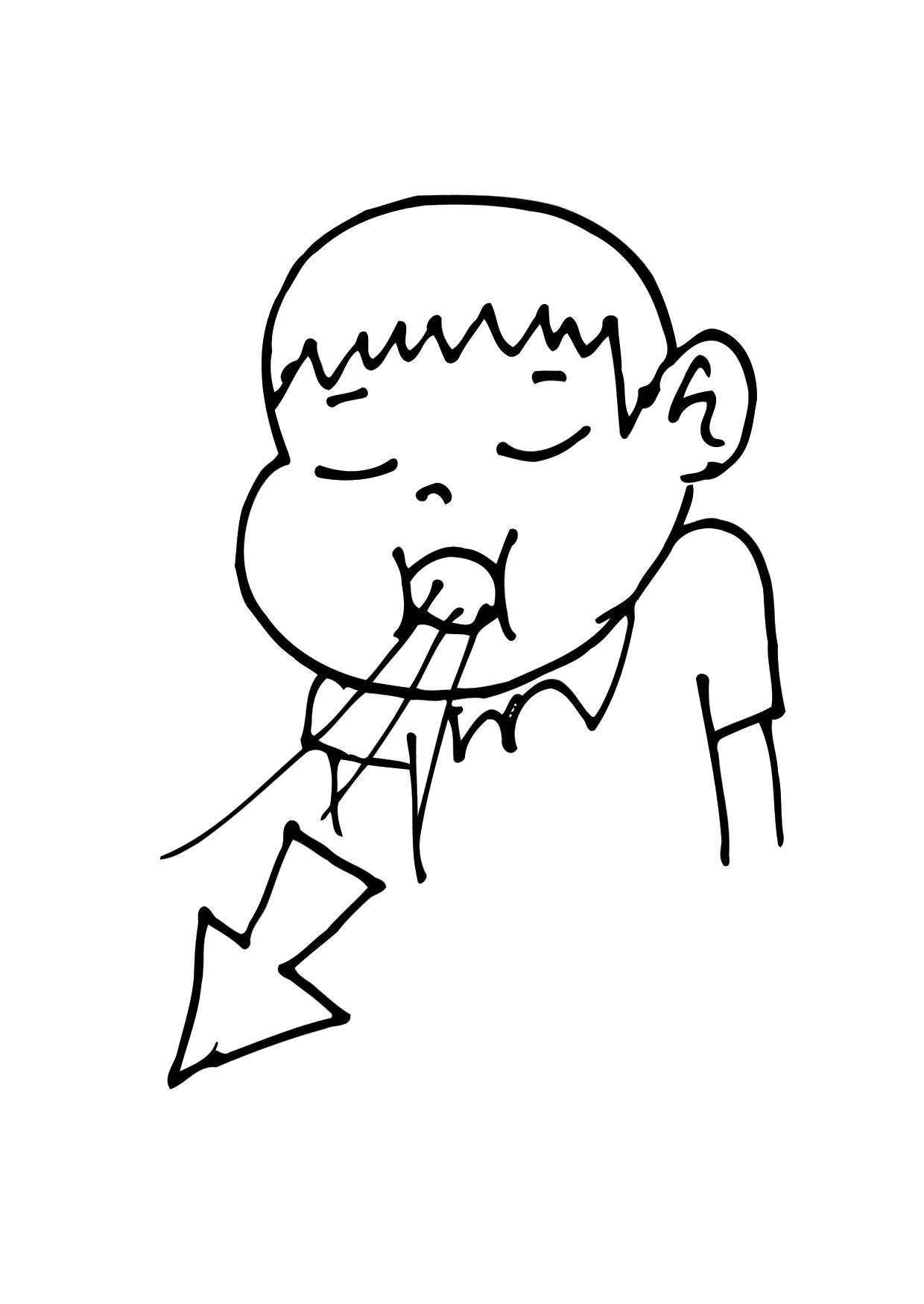 012b. expirer Coloriage 012b. expirer
