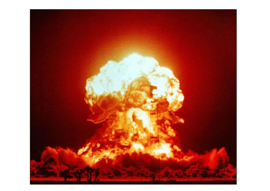 explosion atomique Photo explosion atomique