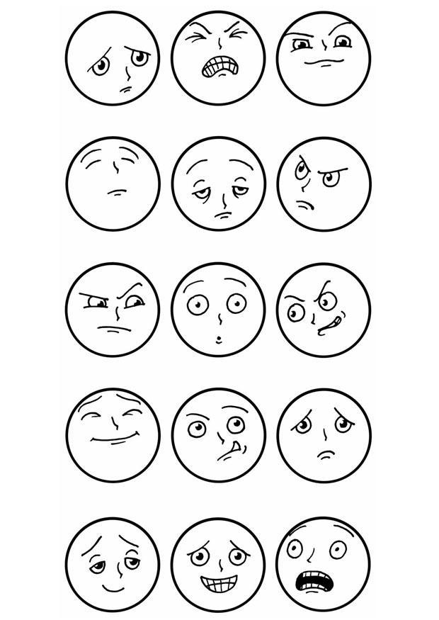 expressions Coloriage expressions