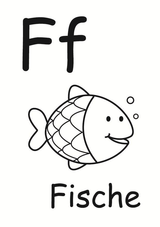 f Coloriage f