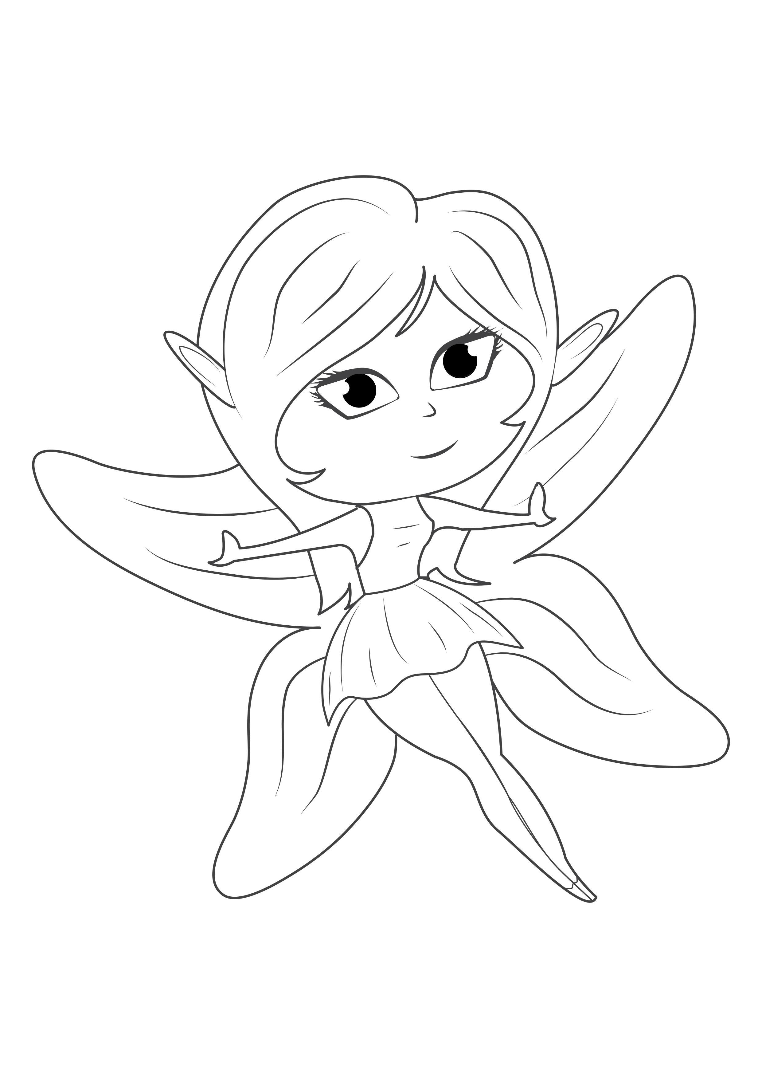 fA©e Coloriage fA©e