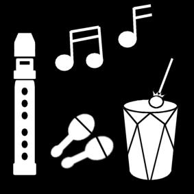 faire de la musique Coloriage faire de la musique