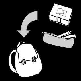 faire le sac A dos Coloriage faire le sac A dos