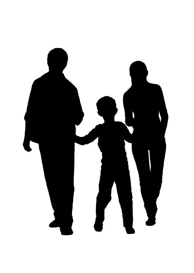 famille Coloriage famille