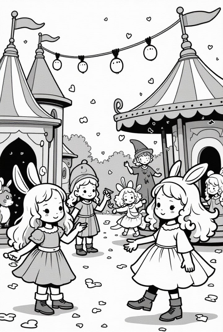 fAªte de carnaval Coloriage fAªte de carnaval