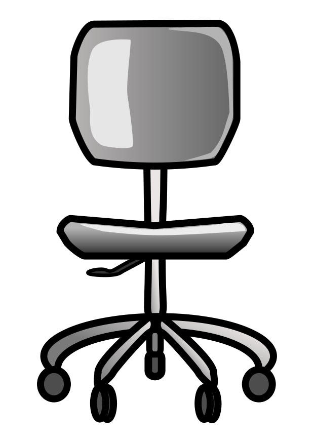 fauteuil de bureau Coloriage fauteuil de bureau