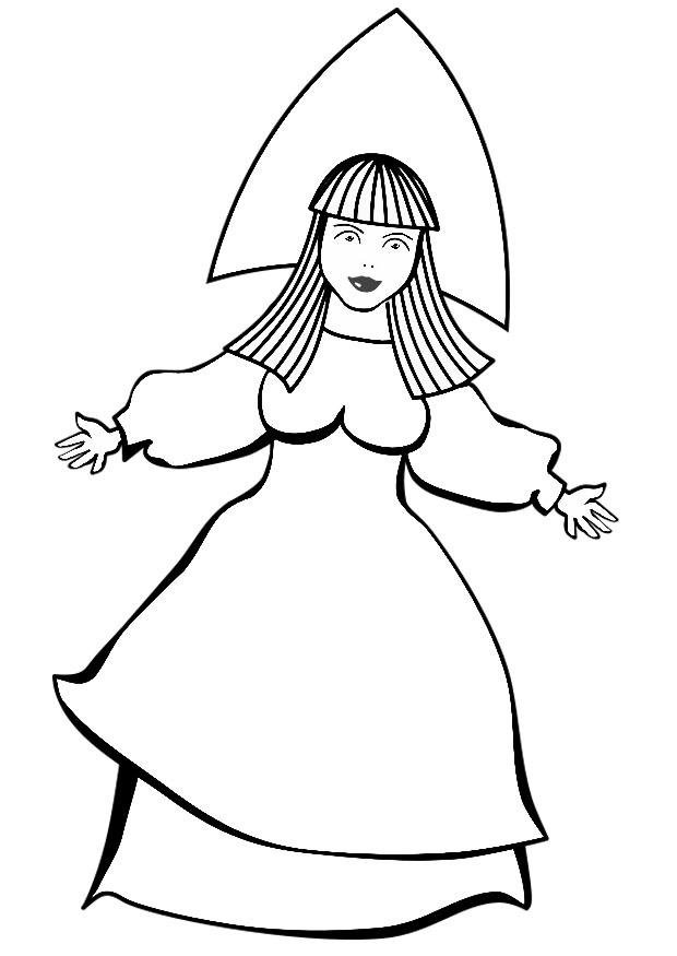fA©e Coloriage fA©e