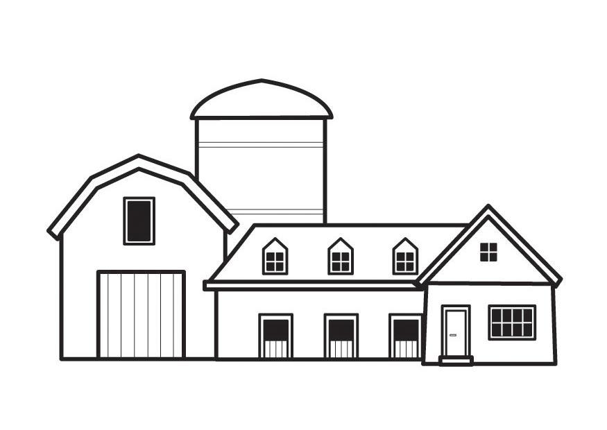 ferme Coloriage ferme