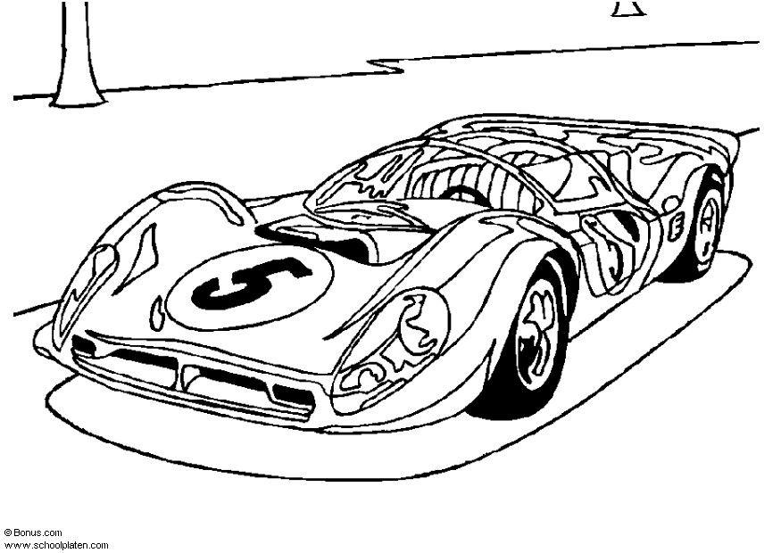 ferrari p-4 Coloriage ferrari p-4