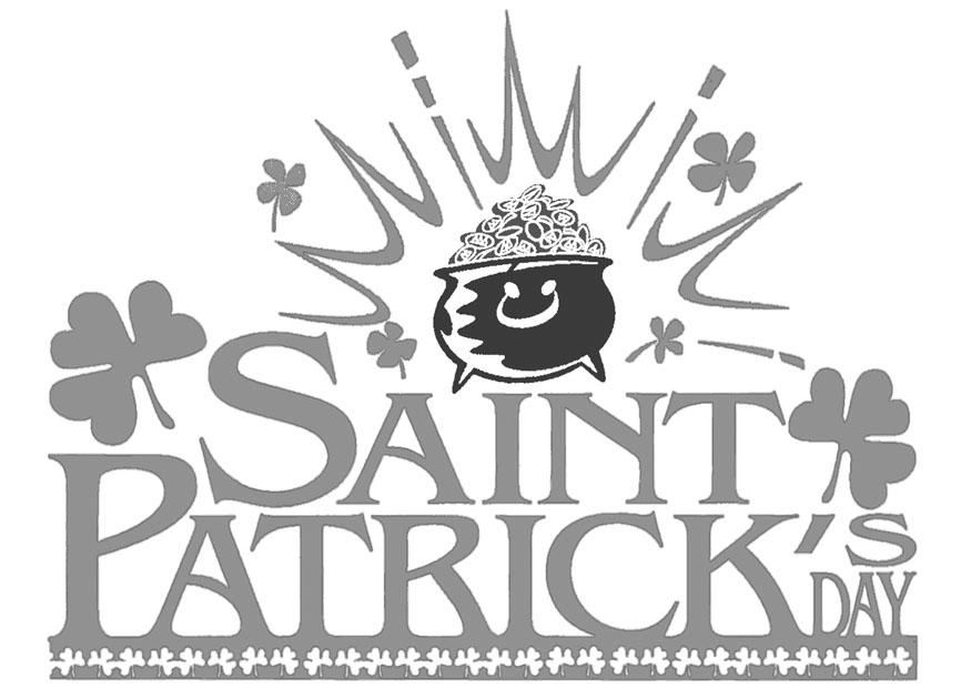 fAªte de la saint-patrick Coloriage fAªte de la saint-patrick