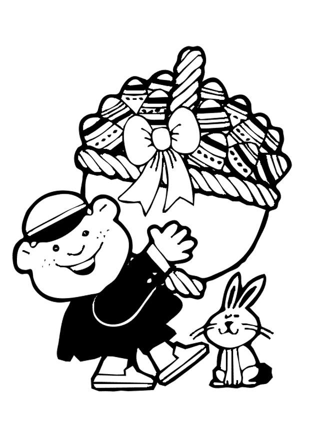 fAªte de pA¢ques Coloriage fAªte de pA¢ques