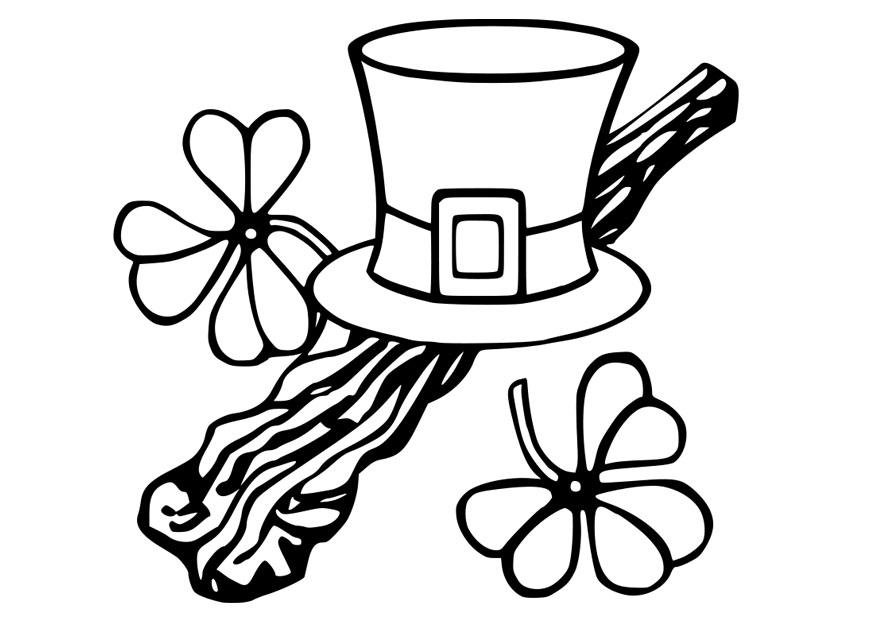 fAªte de saint patrick Coloriage fAªte de saint patrick