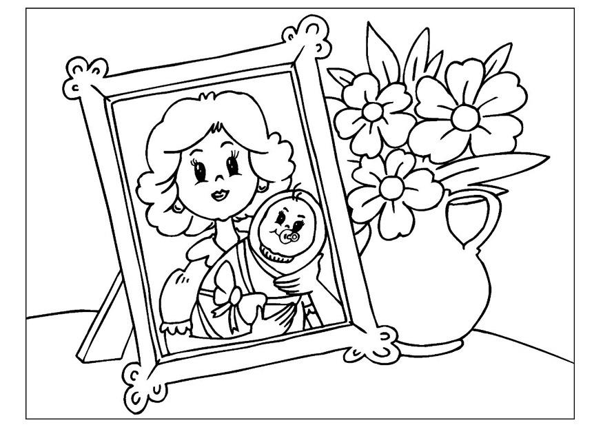 fAªte des mA¨res Coloriage fAªte des mA¨res