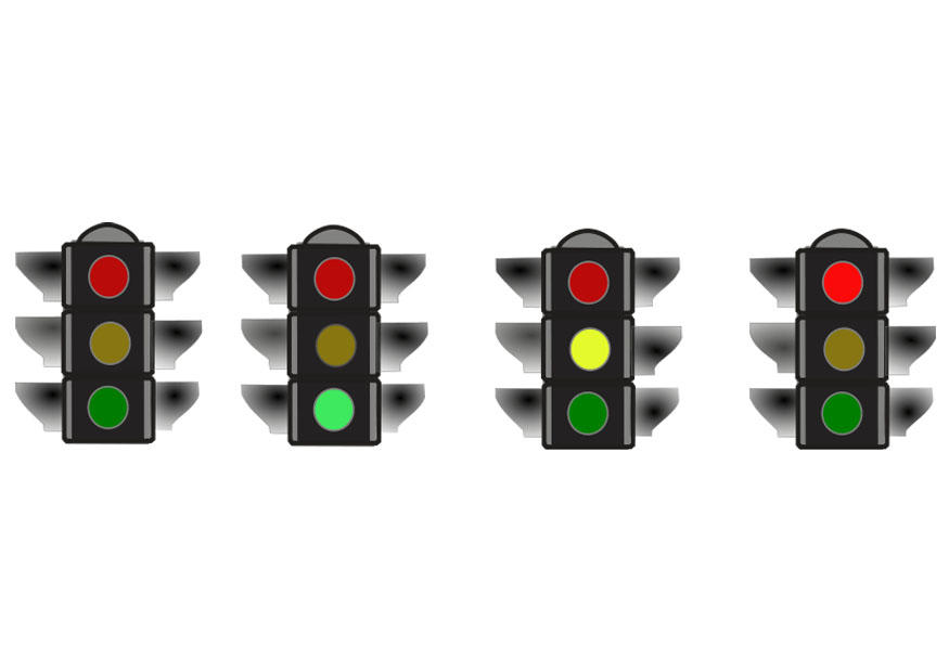 feux de signalisation Image feux de signalisation