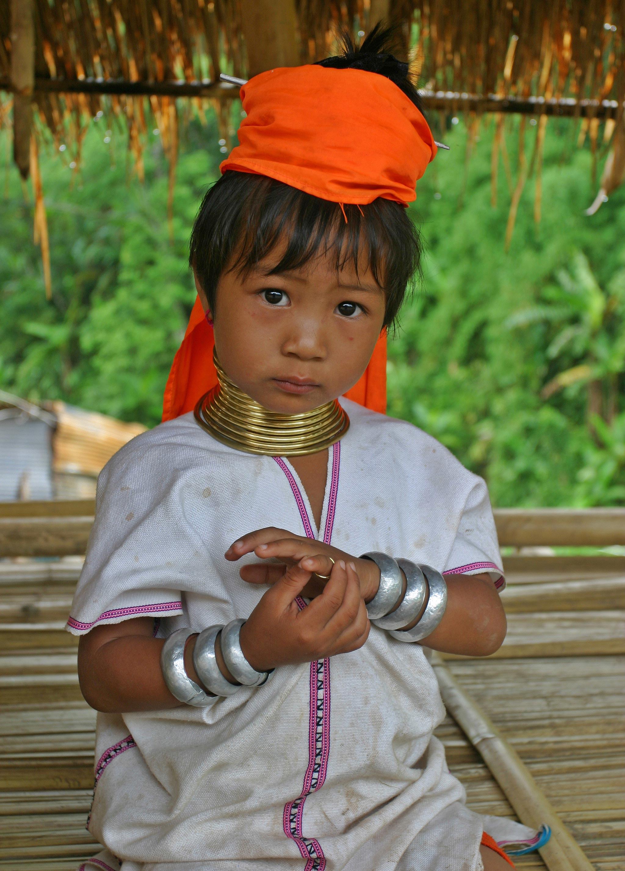 fille de padaung Photo fille de padaung