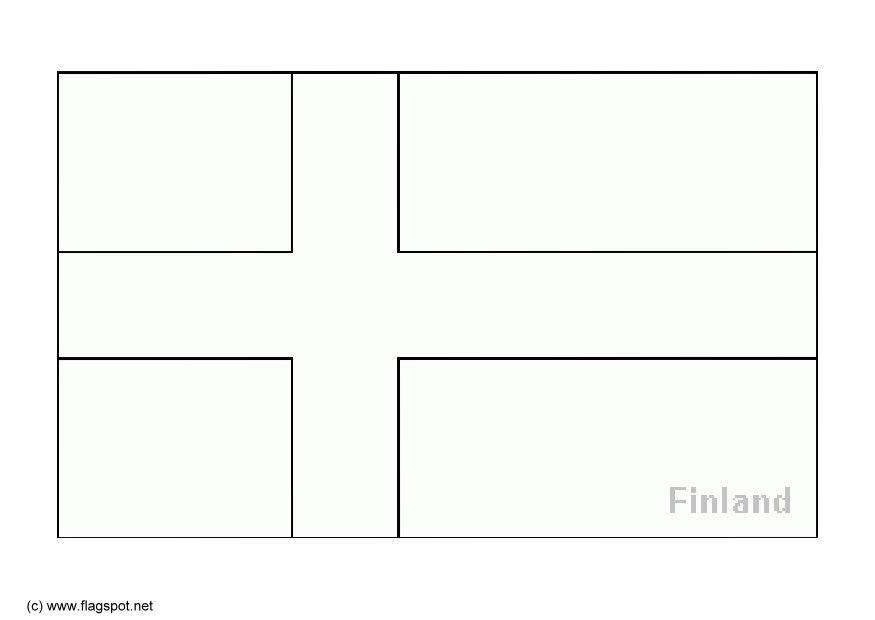 finlande Coloriage finlande