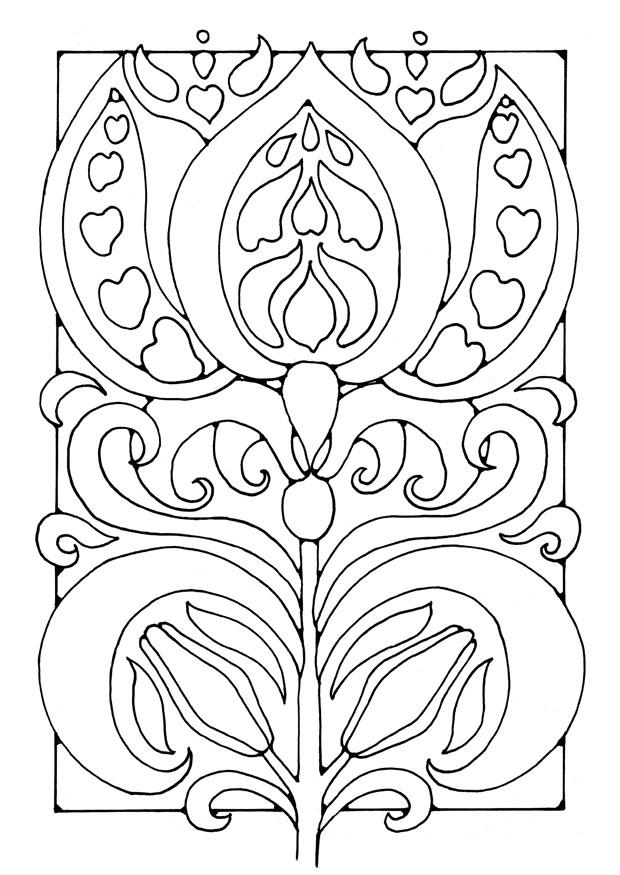 fleur Coloriage fleur