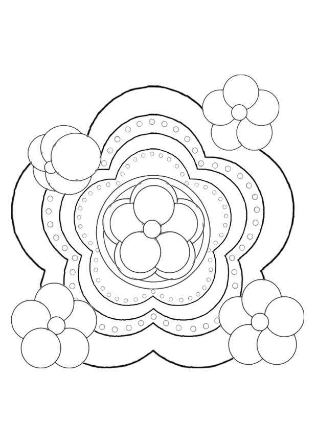 fleur Coloriage fleur