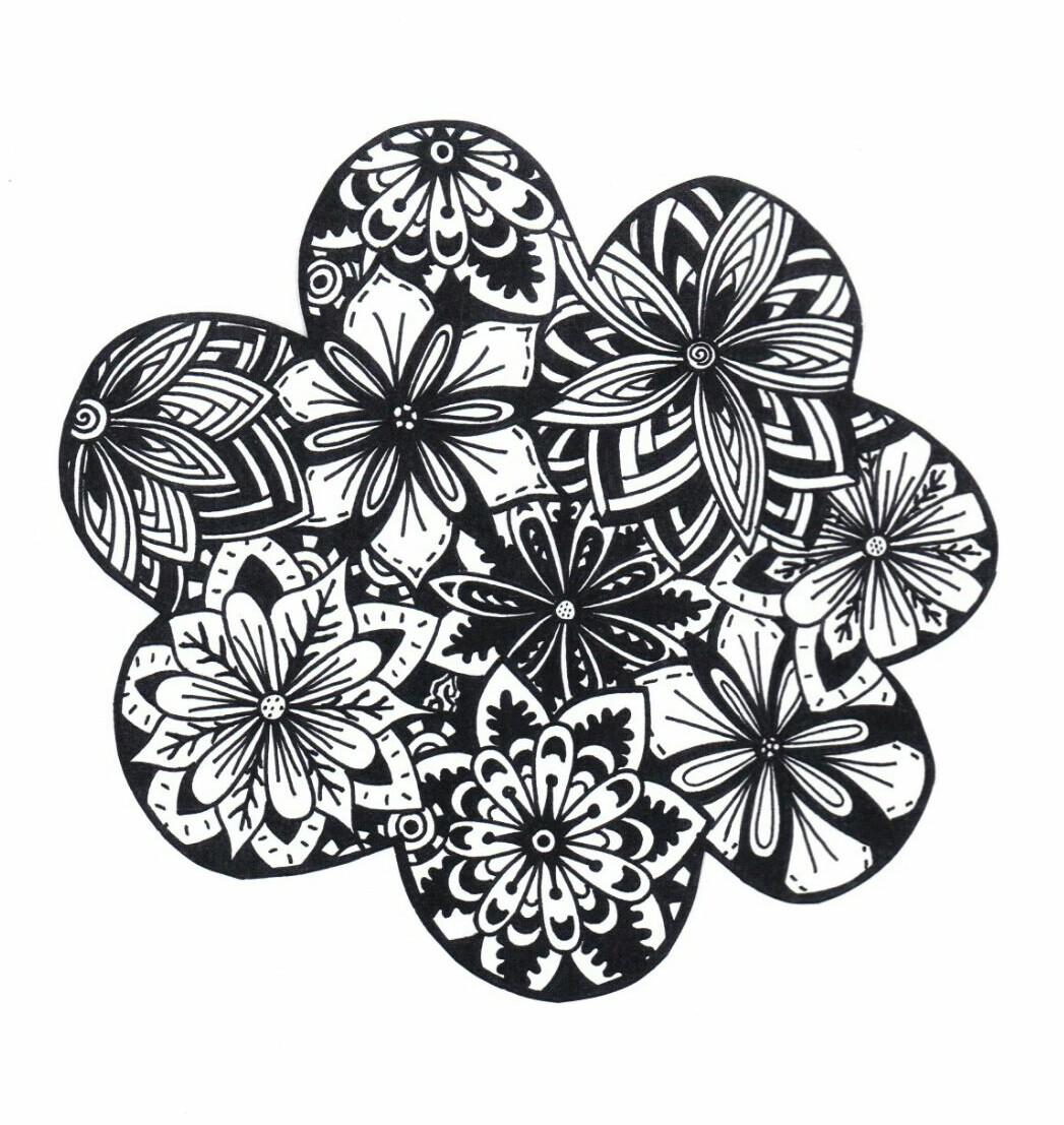 fleurs Coloriage fleurs