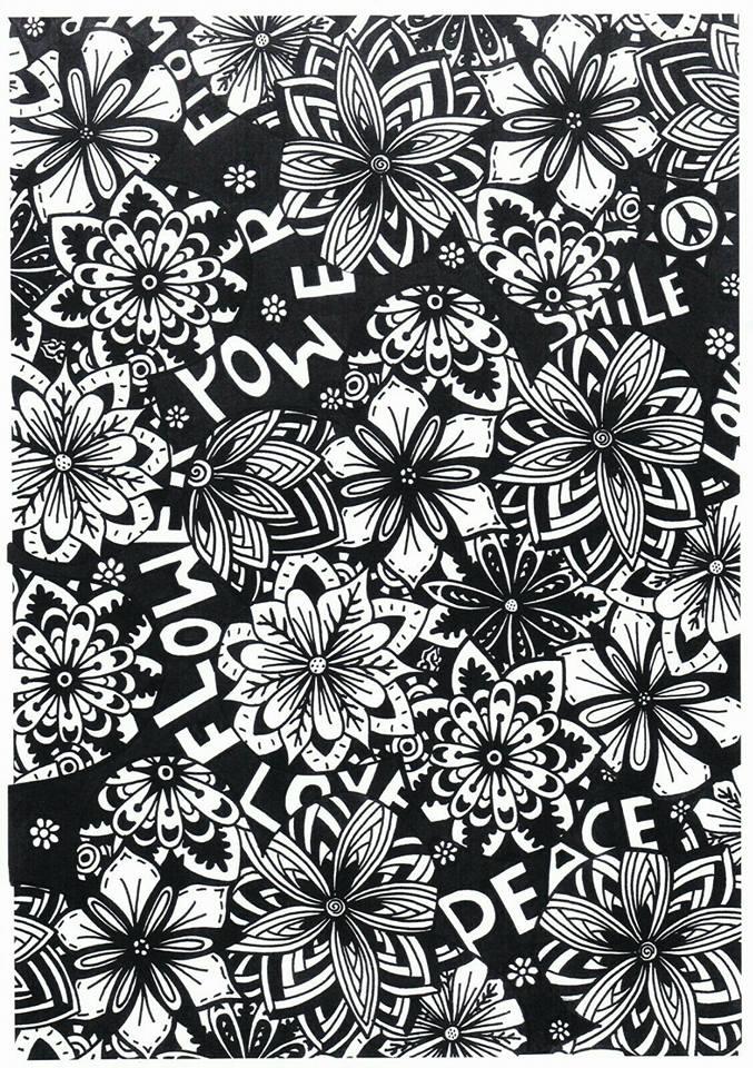 fleurs Coloriage fleurs